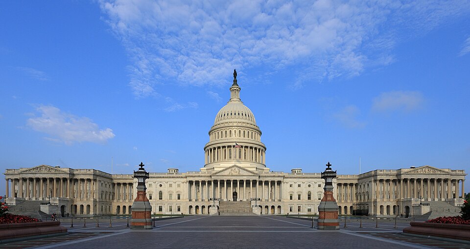 The United States Capitol.