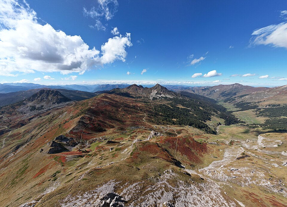Hills in Kosovo.