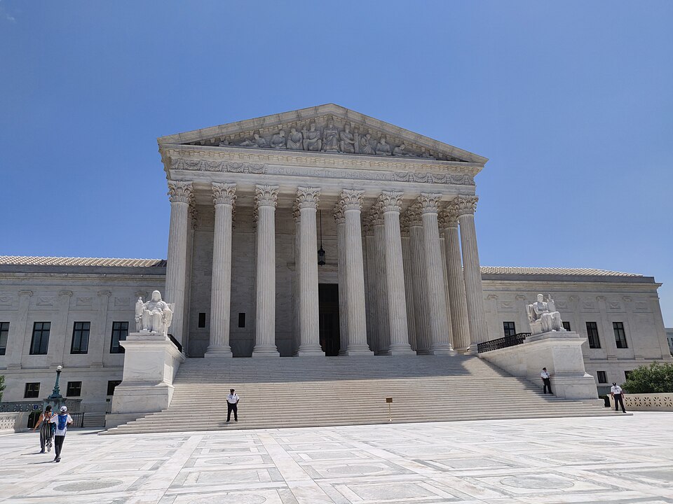 The Supreme Court building.