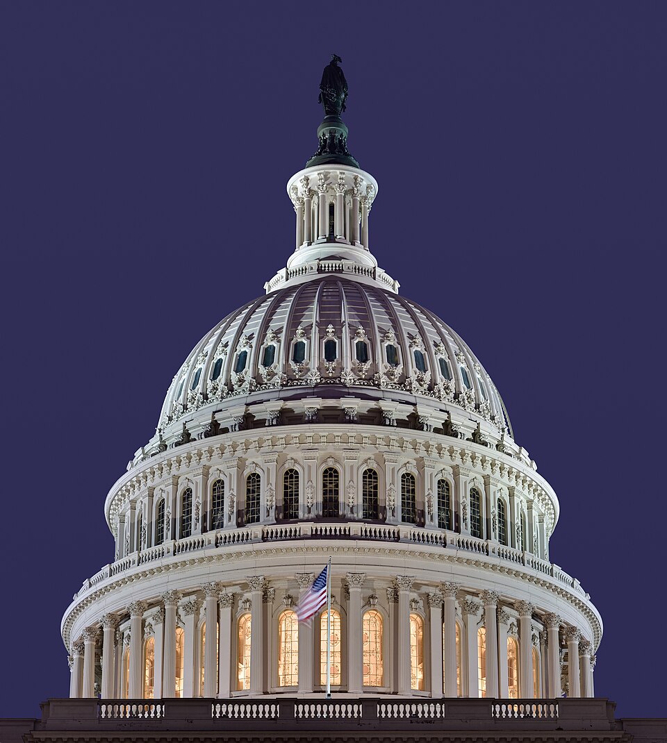 The Capitol dome.