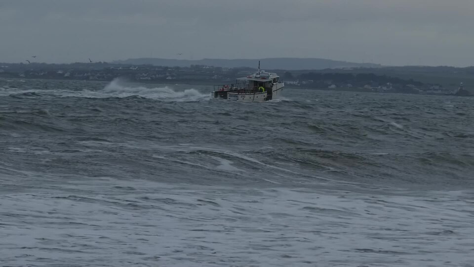 A fishing boat.
